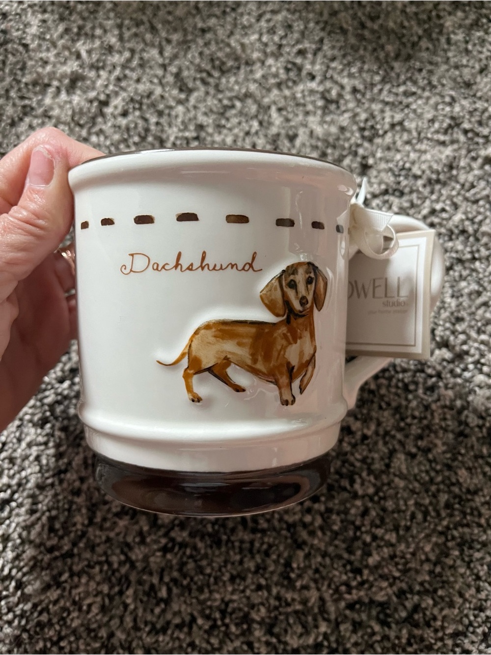 Dwell Dachshund mug